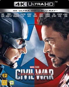 Movie - Captain America Civil War Uhd/Scandi ryhmässä Elokuva Ultra HD Blu-Ray @ Bengans Skivbutik AB (3596621)