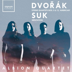 Dvorák Antonín Suk Josef - String Quartets Nos. 5 & 12 (Americ ryhmässä CD @ Bengans Skivbutik AB (3597478)