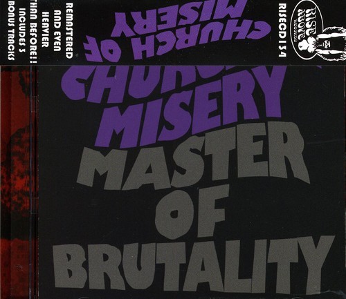 Church Of Misery - Master Of Brutality ryhmässä CD / Hårdrock/ Heavy metal @ Bengans Skivbutik AB (3599203)