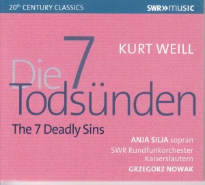 Weill Kurt - The 7 Deadly Sins ryhmässä CD @ Bengans Skivbutik AB (3599207)