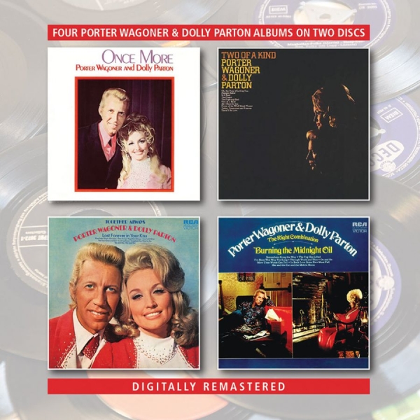 Wagoner Porter And Dolly Parton - Once More/Two Of A Kind/Together.. ryhmässä CD / Myydyimmät @ Bengans Skivbutik AB (3623581)