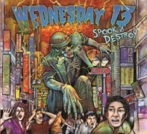 Wednesday 13 - Spook & Destroy - Digipack ryhmässä CD @ Bengans Skivbutik AB (3625296)