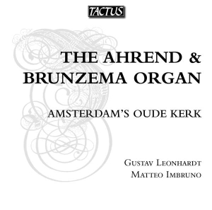 Various - Ahrend & Brunzema Organ ryhmässä CD @ Bengans Skivbutik AB (3636619)