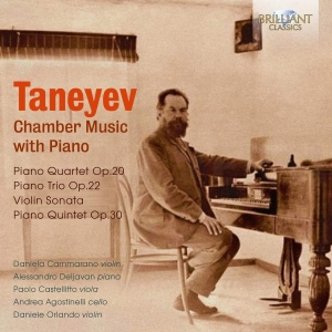 Teneyev Sergey - Chamber Music With Piano (3 Cd) ryhmässä CD @ Bengans Skivbutik AB (3637465)