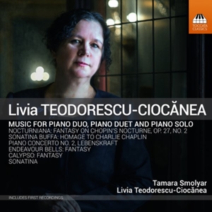 Teodorescu-Ciocanea Livia - Music For Piano Duo, Piano Duet And ryhmässä CD @ Bengans Skivbutik AB (3645231)