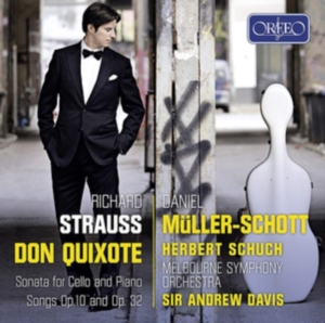 Strauss Richard - Don Quixote & Cello Sonata ryhmässä CD @ Bengans Skivbutik AB (3645236)