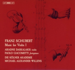 Schubert Franz - Music For Violin, Vol. 1 ryhmässä Musiikki / SACD / Klassiskt @ Bengans Skivbutik AB (3650807)