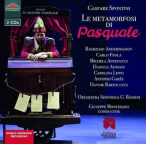 Spontini Gaspare - Le Metamorfosi Di Pasquale ryhmässä CD @ Bengans Skivbutik AB (3650842)