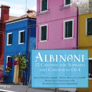 Albinoni Tomaso - 12 Cantatas For Soprano And Contral ryhmässä CD @ Bengans Skivbutik AB (3651180)