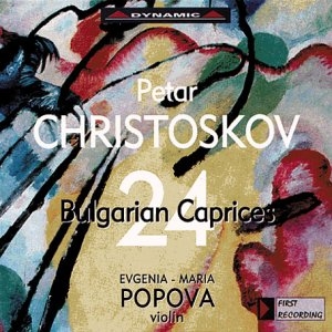Christoskov - 24 Bulgarian Caprices For Solo Viol ryhmässä CD @ Bengans Skivbutik AB (3657714)