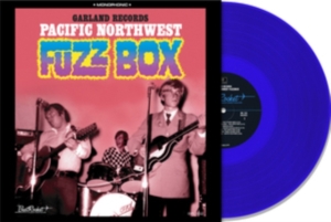 Garland Records - Pacific Northwest Fuzz Box (Blue Vi ryhmässä VINYYLI @ Bengans Skivbutik AB (3659019)