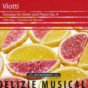 Viotti - Sonatas For Violin And Piano ryhmässä CD @ Bengans Skivbutik AB (3659443)