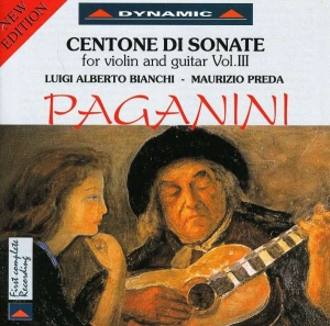 Paganini - Centone Di Sonate For Violin And Gu ryhmässä CD @ Bengans Skivbutik AB (3659696)