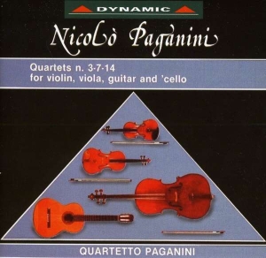 Paganini - Complete Quartets Vol 2 ryhmässä CD @ Bengans Skivbutik AB (3659697)