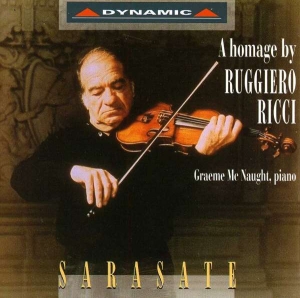 Sarasate - A Homage By Ruggiero Ricci ryhmässä CD @ Bengans Skivbutik AB (3659701)