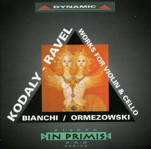 Kodaly / Ravel - Works For Violin And Cello ryhmässä CD @ Bengans Skivbutik AB (3659729)