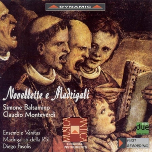 Balsamino / Monteverdi - Novellette E Madrigali ryhmässä CD @ Bengans Skivbutik AB (3661542)