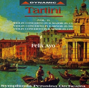 Tartini - Violin Concertos Vol 2 ryhmässä CD @ Bengans Skivbutik AB (3662169)
