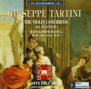 Tartini - The Violin Concertos Vol 4 ryhmässä CD @ Bengans Skivbutik AB (3662174)