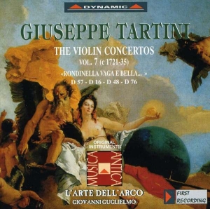 Tartini - The Violin Concertos Vol 7 ryhmässä CD @ Bengans Skivbutik AB (3662179)