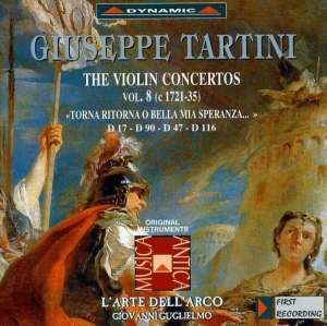 Tartini - The Violin Concertos Vol 8 ryhmässä CD @ Bengans Skivbutik AB (3662184)