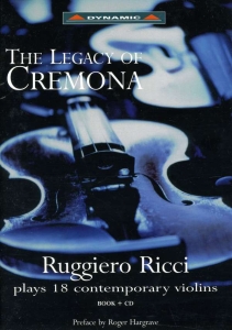 Various Composers - The Legacy Of Cremona + Book ryhmässä CD @ Bengans Skivbutik AB (3662212)