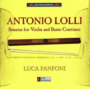 Lolli - Sonatas For Violin ryhmässä CD @ Bengans Skivbutik AB (3662216)