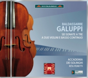 Galuppi - Sei Sonate A Due Violino ryhmässä CD @ Bengans Skivbutik AB (3662217)