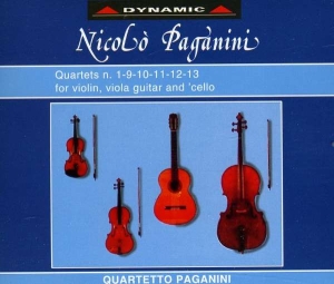Paganini - Complete Quartets Vol 1 ryhmässä CD @ Bengans Skivbutik AB (3662220)
