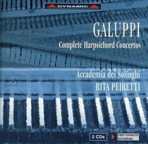 Galuppi - Complete Harpsichord Concertos ryhmässä CD @ Bengans Skivbutik AB (3662222)