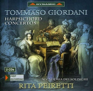 Giordani - Harpsichord Concertos ryhmässä CD @ Bengans Skivbutik AB (3662229)