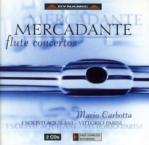 Mercadante - Flute Concertos ryhmässä CD @ Bengans Skivbutik AB (3662230)