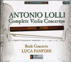 Lolli - Complete Violin Concertos ryhmässä CD @ Bengans Skivbutik AB (3662253)