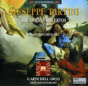 Tartini - The Violin Concertos  Vol 2 ryhmässä CD @ Bengans Skivbutik AB (3662737)