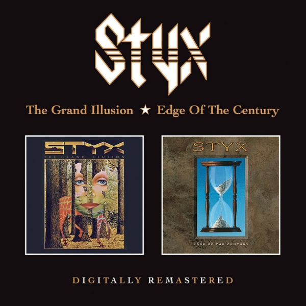 Styx - Grand Illusion/Edge Of The Century ryhmässä CD / Pop @ Bengans Skivbutik AB (3664694)