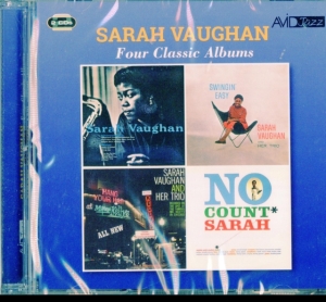 Sarah Vaughan - Four Classic Albums ryhmässä CD @ Bengans Skivbutik AB (3664702)