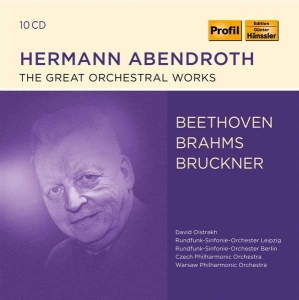 Beethoven Ludwig Van Brahms Joha - The Great Orchestral Works (10 Cd) ryhmässä CD @ Bengans Skivbutik AB (3666041)