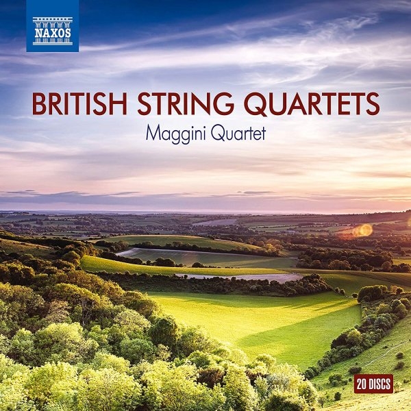 Various - British String Quartets (20 Cd) ryhmässä CD @ Bengans Skivbutik AB (3666047)