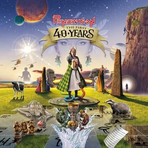 Pendragon - First 40 Years Box (+Bok) ryhmässä CD / Rock @ Bengans Skivbutik AB (3669368)