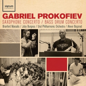 Prokofiev Gabriel - Saxophone Concerto, Bass Drum Conce ryhmässä CD @ Bengans Skivbutik AB (3671830)