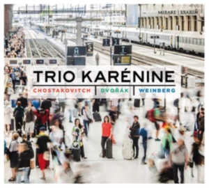 Trio Karenine - Shostakovich/Dvorak/Weinberg ryhmässä CD @ Bengans Skivbutik AB (3672583)