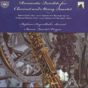Fuchs / Thieriot - Romantic Quintets For Clarinet & ryhmässä CD @ Bengans Skivbutik AB (3674725)