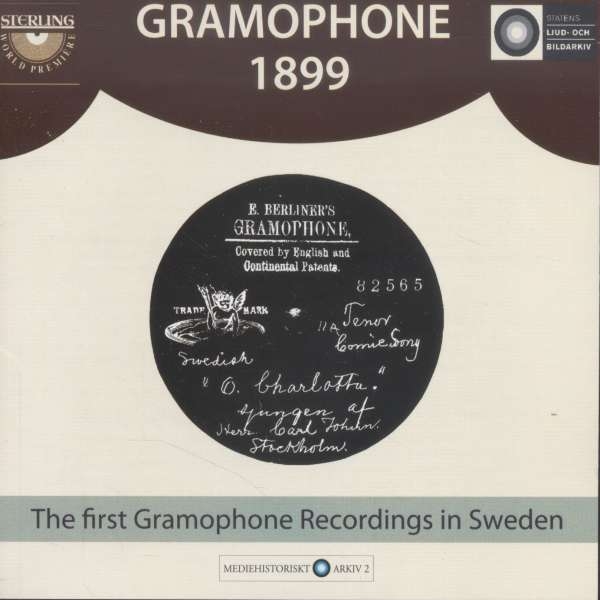 Various - Gramophone 1899: The First Gramo ryhmässä CD @ Bengans Skivbutik AB (3674743)