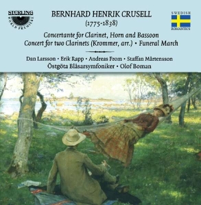 Crusell B H - Woodwind Concerts And Funeral Mar ryhmässä CD @ Bengans Skivbutik AB (3675088)