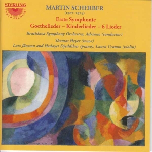 Scherbermartin - 1. Symphonie/Lieder ryhmässä CD / Klassiskt @ Bengans Skivbutik AB (3675118)