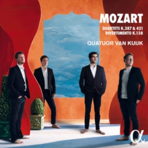 Mozart W A - Quartets K.387 & 421 , Divertimento ryhmässä CD @ Bengans Skivbutik AB (3676720)