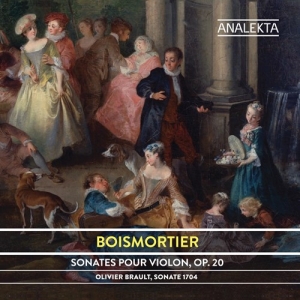 Boismortierjoseph Bodin De - Boismortier: Violin Sonatas ryhmässä CD @ Bengans Skivbutik AB (3676726)