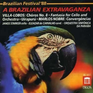 Villa-Lobos Heitor Nobre Marlos - Brazilian Extravaganza Chôros ryhmässä CD @ Bengans Skivbutik AB (3677265)