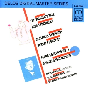 Stravinsky Igor Shostakovich Dmitr - A Soldier'stale Piano Concerto #1 ryhmässä CD @ Bengans Skivbutik AB (3677355)