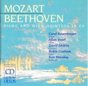 Mozart Wolfgang Amadeus Beethoven - Quintets For Piano And Winds ryhmässä CD @ Bengans Skivbutik AB (3677358)